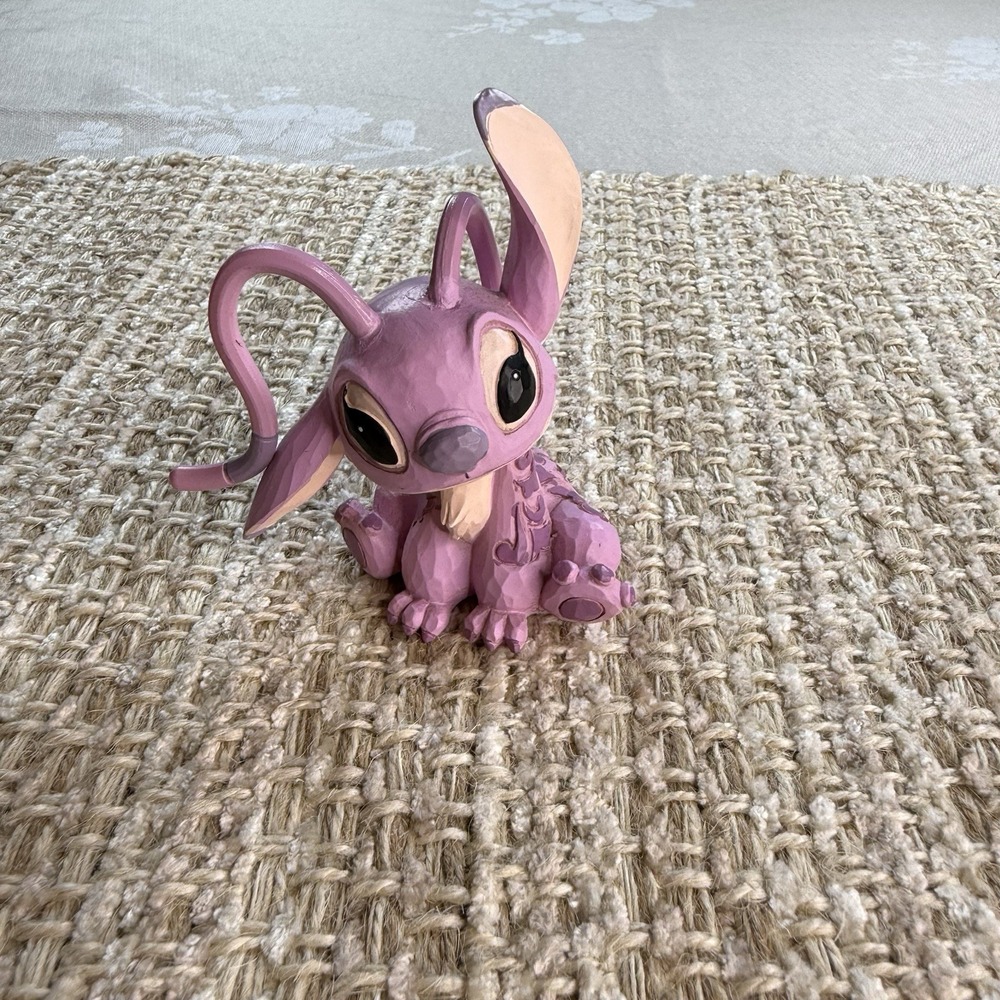 Disney Tradition Jim Shore Angel Stitch's girl friend Mini Figurine 6010890